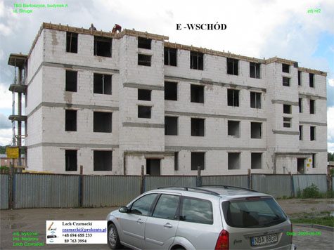 Budowa budynku Struga 12e – etap 1