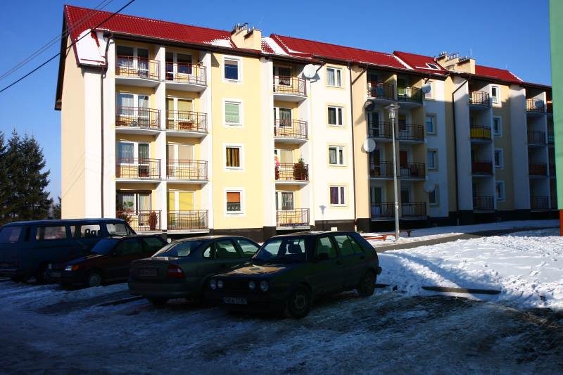 Budynek mieszkalny TBS przy ul. Struga 12d – widok od frontu